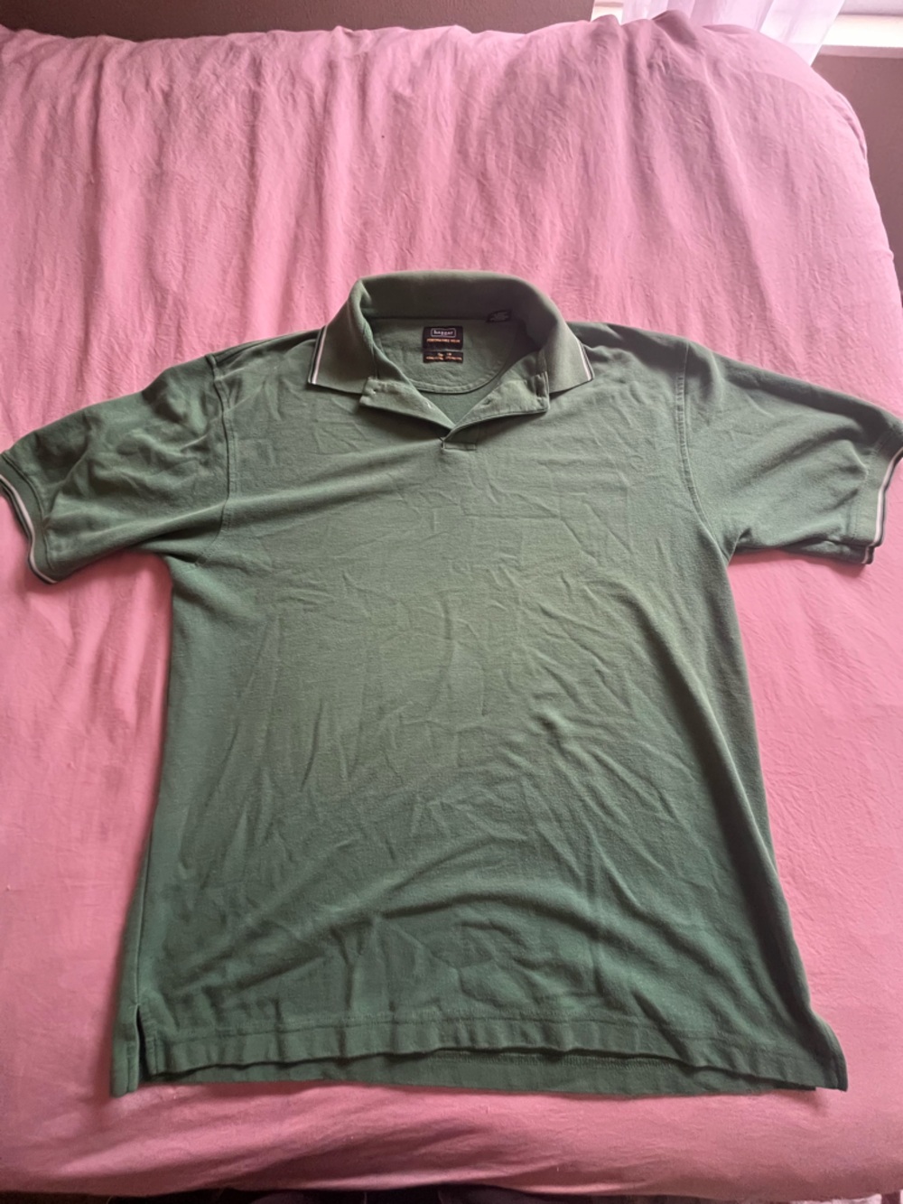 Men’s Haggar polo green shirt #polo #Haggar #menshirt
